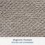 Welhome Franklin 100% Cotton Textured Towel (Flax) - Set of 6 - Highly Absorbent - Combed Cotton - Durable - Low Lint - 600 GSM - Machine Washable : 2 Bath Towels - 2 Hand Towels - 2 Wash Towels
