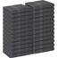 Utopia Towels Grey Salon Towels, Pack of 24 (Not Bleach Proof, 16 x 27 Inches) Highly Absorbent Towels for Hand, Gym, Beauty, Hair, Spa, and Home Hair Care