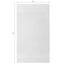 Cotton Craft Ultraweiche Handtücher, 40,6 x 71,1 cm, Weiß, wiegt je 170 g, 100 % reine ringgesponnene Baumwolle, luxuriöser Viskose-Rand, ideal für den täglichen Gebrauch, pflegeleicht