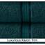 Cotton Craft Ultraweiche Handtücher, 40,6 x 71,1 cm, Blaugrün, wiegt je 170 g, 100 % reine ringgesponnene Baumwolle, luxuriöser Viskose-Rand, ideal für den täglichen Gebrauch, pflegeleicht