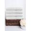 COTTON CRAFT Ultraweiche, extra große Badetücher, 76,2 x 137,2 cm, Weiß, wiegt 625 g, 100% Reine ringgesponnene Baumwolle, luxuriöser Viskose-Besatz, ideal für den täglichen Gebrauch, pflegeleicht,