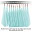 TENSTARS Hochwertiges Waschlappen-Set – schnell trocknend – weicher Mikrofaser, Korallensamt, sehr saugfähig, Mehrzweck-Verwendung als Bad, Spa, Gesicht, Fingerspitzen-Handtuch (Frozen Blue)