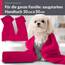 Lashuma Handtuchset flauschig, London 4er Set Händehandtücher Rhabarber – Rot 30x50 cm
