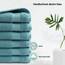 DoubleDry Premium Handtuchset – 12er Pack Hotel Collection – 50x100 cm – 500 g/m², 100% Baumwolle – Öko-Tex MIG Zertifiziert – Handtücher für Fitnessstudio, Spa & Strand - (Denim Blau)