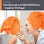 Lashuma 2er Handtuchset Baumwolle 50x100 cm, Linz Sporthandtuch Orange - Blut