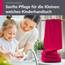 Lashuma Handtuchset flauschig, London 4er Set Händehandtücher Rhabarber – Rot 30x50 cm