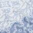 Modern Threads 6-teiliges Handtuchset aus gefärbtem Jacquard/solidem Charlize Blue