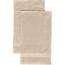 REDBEST Gästetuch 2er-Pack Chicago beige Größe 30x50 cm - saugstark, strapazierfähig, ideal für Reisen, Sport (weitere Farben)