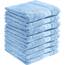 REDBEST Duschtuchset, Frottierset 8er-Pack Chicago hellblau Größe 70x140 cm - saugstark, strapazierfähig, ideal für Reisen, Sport (weitere Farben)