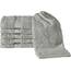 REDBEST Gästetuch 6er-Pack Chicago grau Größe 30x50 cm - saugstark, strapazierfähig, ideal für Reisen, Sport (weitere Farben)