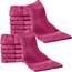 REDBEST Seiftuch 12er-Pack Chicago Fuchsia Größe 30x30 cm - saugstark, strapazierfähig, ideal für Reisen, Sport (weitere Farben)