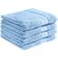 REDBEST Duschtuchset, Frottierset 4er-Pack Chicago hellblau Größe 70x140 cm - saugstark, strapazierfähig, ideal für Reisen, Sport (weitere Farben)