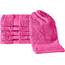 REDBEST Gästetuch 6er-Pack Chicago pink Größe 30x50 cm - saugstark, strapazierfähig, ideal für Reisen, Sport (weitere Farben)