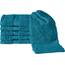 REDBEST Gästetuch 6er-Pack Chicago Petrol Größe 30x50 cm - saugstark, strapazierfähig, ideal für Reisen, Sport (weitere Farben)
