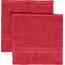REDBEST Seiftuch 2er-Pack Chicago rot Größe 30x30 cm - saugstark, strapazierfähig, ideal für Reisen, Sport (weitere Farben)