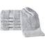 REDBEST Gästetuch 6er-Pack Chicago Silber Größe 30x50 cm - saugstark, strapazierfähig, ideal für Reisen, Sport (weitere Farben)