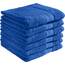 REDBEST Handtuchset, Frottierset 6er-Pack Chicago Royalblau Größe 50x100 cm - saugstark, strapazierfähig, ideal für Reisen, Sport (weitere Farben)