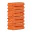 Luckytowel Handtücher Set 50x100 cm – Oeko-TEX Handtuch-Set aus 100% Baumwolle mit 600 g/m² – Frottiertücher mit Aufhängeschlaufe – flauschig & saugstark – Frottee Handtuchset – 8er Pack Orange