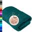 Lashuma Baumwollhandtuch 50x100 cm, London Flauschiges Frottee Kinderhandtuch Grün - Opal