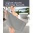 Lashuma saugstarkes Baumwollhandtuch 50x100 cm, London Frottee Handtuch Herren Grau - Stein