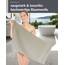 Lashuma kleines Frotteehandtuch 50x100 cm, London Baumwoll Handtuch Grau - Kiesel