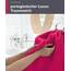 Lashuma Frotteehandtuch Damen Rot - Rhabarber, London Kinder Handtuch 50x100 cm