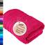 Lashuma Frotteehandtuch Damen Rot - Rhabarber, London Kinder Handtuch 50x100 cm