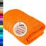 Lashuma Baumwollhandtuch 50x100 cm, London Frottee Handtuch Set Orange - Clementinen