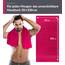 Lashuma Frotteehandtuch Damen Rot - Rhabarber, London Kinder Handtuch 50x100 cm