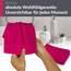 Lashuma 2er Set Handtuch klein Rot - Rhabarber, London Frottee Seiftücher 30x30 cm