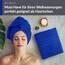 Lashuma Wellness Handtuch Set 50x100 cm aus hochwertiger Baumwolle Azur Blau, London Luxuriöses Handtuch Geschenkset für Damen, Ideal für Spa und Entspannung