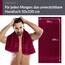 Lashuma Wellness Handtuch Set Damen 50x100 cm in Kirsch - Rot, London Flauschige Frottee Handtücher für das Badezimmer und Spa