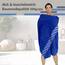 Lashuma XXL Saunatuch Königs Blau, Lugano Liege Handtuch für Sauna, Pool und Strand 80x200 cm