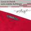 Lashuma Frottee Handtücher 50x100 Rot, Lugano 2er Set Baumwolle Handtücher mit Aufhänger