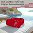 Lashuma Frottee Handtücher 50x100 Rot, Lugano 2er Set Baumwolle Handtücher mit Aufhänger