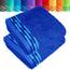 Lashuma Handtuch Set 50x100 cm Blau - Königsblau, Flauschige Lugano Handtücher für Badezimmer