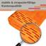 Lashuma Frottee Duschtücher 70x140 cm, Lugano 2er Handtücher Set Orange
