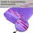 Lashuma Bad Handtücher Set 50x100 cm, Lugano 2er Set Frottiertücher Lila - Lavendel