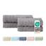 Müskaan® 4er Bambus Handtuch Set Kiesel, 50% Baumwolle & 50% Bambus, 450g/m² – 2X Duschtuch 70x140cm & 2X Handtuch 50x100cm – Öko-Tex, Handtücher Set Baumwolle, Handtuchset Grau, 60°C waschbar