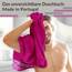 Lashuma 2er Set Duschtuch 70x140, Lugano Badetuch Pink - Purpur 100% Baumwolle