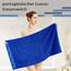 Lashuma Handtuch Set 50x100 cm Blau - Königsblau, Flauschige Lugano Handtücher für Badezimmer