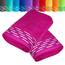 Lashuma 2er Set Duschtuch 70x140, Lugano Badetuch Pink - Purpur 100% Baumwolle