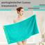 Lashuma 2er Frottee Handtücher Set 50x100 cm Türkis – Meer, Lugano weiche Baumwollhandtuch aus 100% Baumwolle