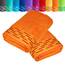 Lashuma Frottee Duschtücher 70x140 cm, Lugano 2er Handtücher Set Orange