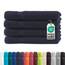 Müskaan® 4er Handtuch Set Marineblau, 100% Baumwolle, 50x100cm, 500g/m² – Öko-Tex, Frottee Handtücher Set Baumwolle, Handtucherset 50x100cm, Handtuchset Blau für Bad, 60°C waschbar, Frotteetücher