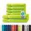Müskaan® 6er Handtuch Set Apfelgrün, 100% Baumwolle, 500g/m² – 2X Duschtuch 70x140cm & 4X Handtuch 50x100cm – Öko-Tex, Frottee Handtücher Set Baumwolle, Handtuchset Grün, 60°C waschbar, Frotteetücher