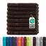 Müskaan® 8er Handtuch Set Braun, 100% Baumwolle, 50x30cm, 500g/m² – Öko-Tex, Frottee Handtücher Set Baumwolle, Gästetücher 30x50cm, Handtuchset Braun für Bad, 60°C waschbar, Frotteetücher