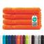 Müskaan® 4er Handtuch Set Terra-Orange, 100% Baumwolle, 50x100cm, 500g/m² – Öko-Tex, Frottee Handtücher Set Baumwolle, Handtucherset 50x100cm, Handtuchset Orange für Bad, 60°C waschbar, Frotteetücher