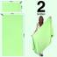 Jokisa Mikrofaser Handtuch 2er Set, 180X90cm Strandtuch Mikrofaser + 80X40cm Sporthandtuch, Schnelltrocknendes & Sandfrei Handtücher für Outdoor Sauna Strand Trekking (Hellgrün)