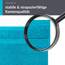 Lashuma Kinderhandtuch Blau - Aquamarin, Linz Handtuch Baumwolle 50x100 cm